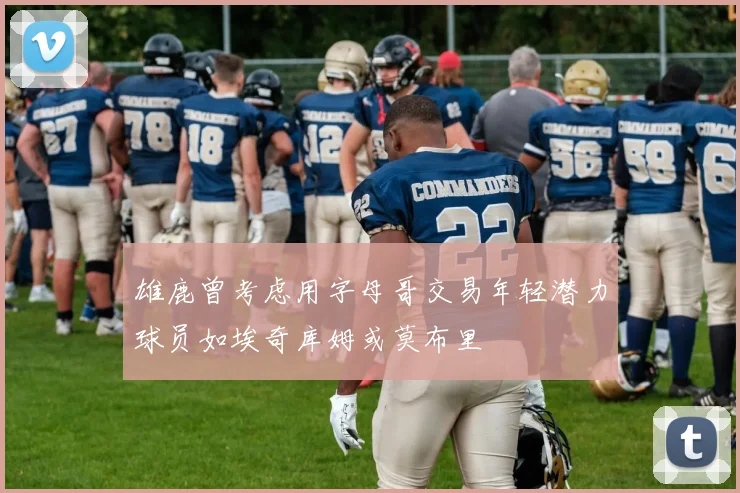 雄鹿曾考虑用字母哥交易年轻潜力球员如埃奇库姆或莫布里